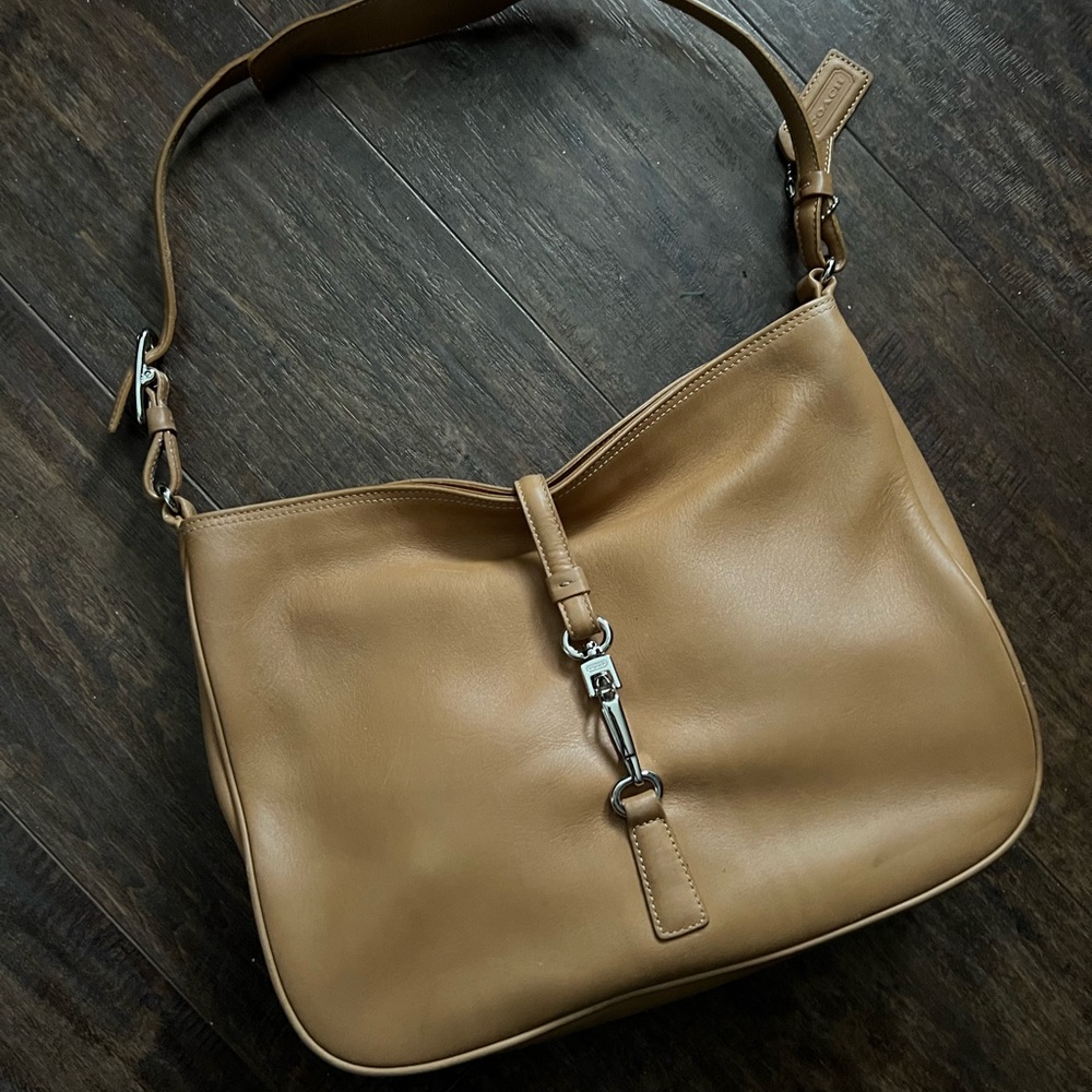 Coach Vintage Leather Hamilton Clip Bag